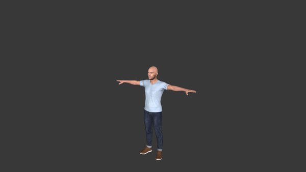 modelo 3d Joe Rogan Personaje 3D hiperrealista de cuerpo completo y ...