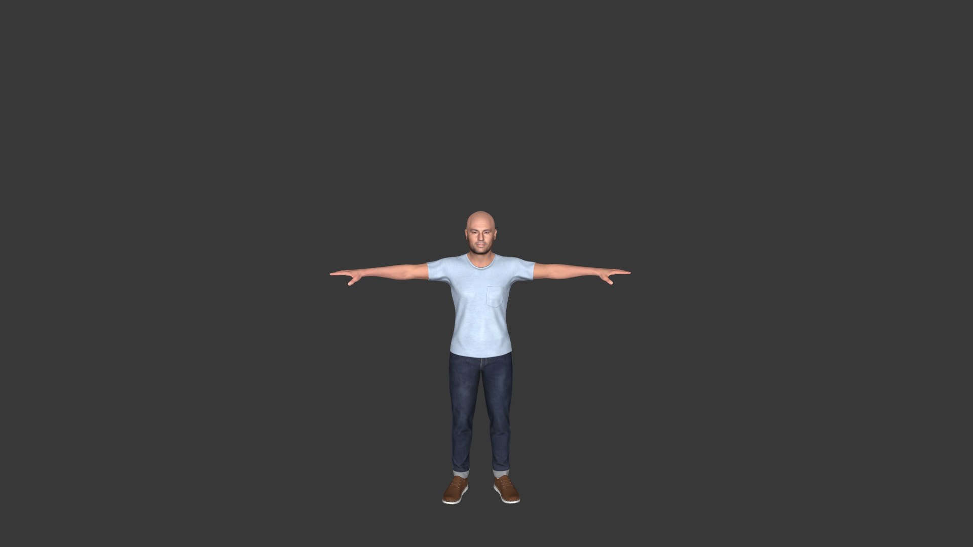 Joe Rogan Hyper Realistic Full Body Fully Rigged 3D Character 3D Model ...