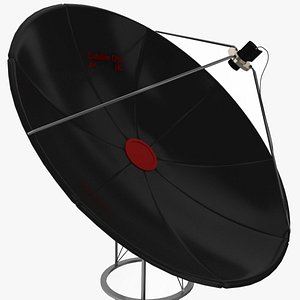 3D Satellite Dish