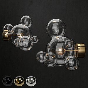 giopato coombes bolle wall lamp model