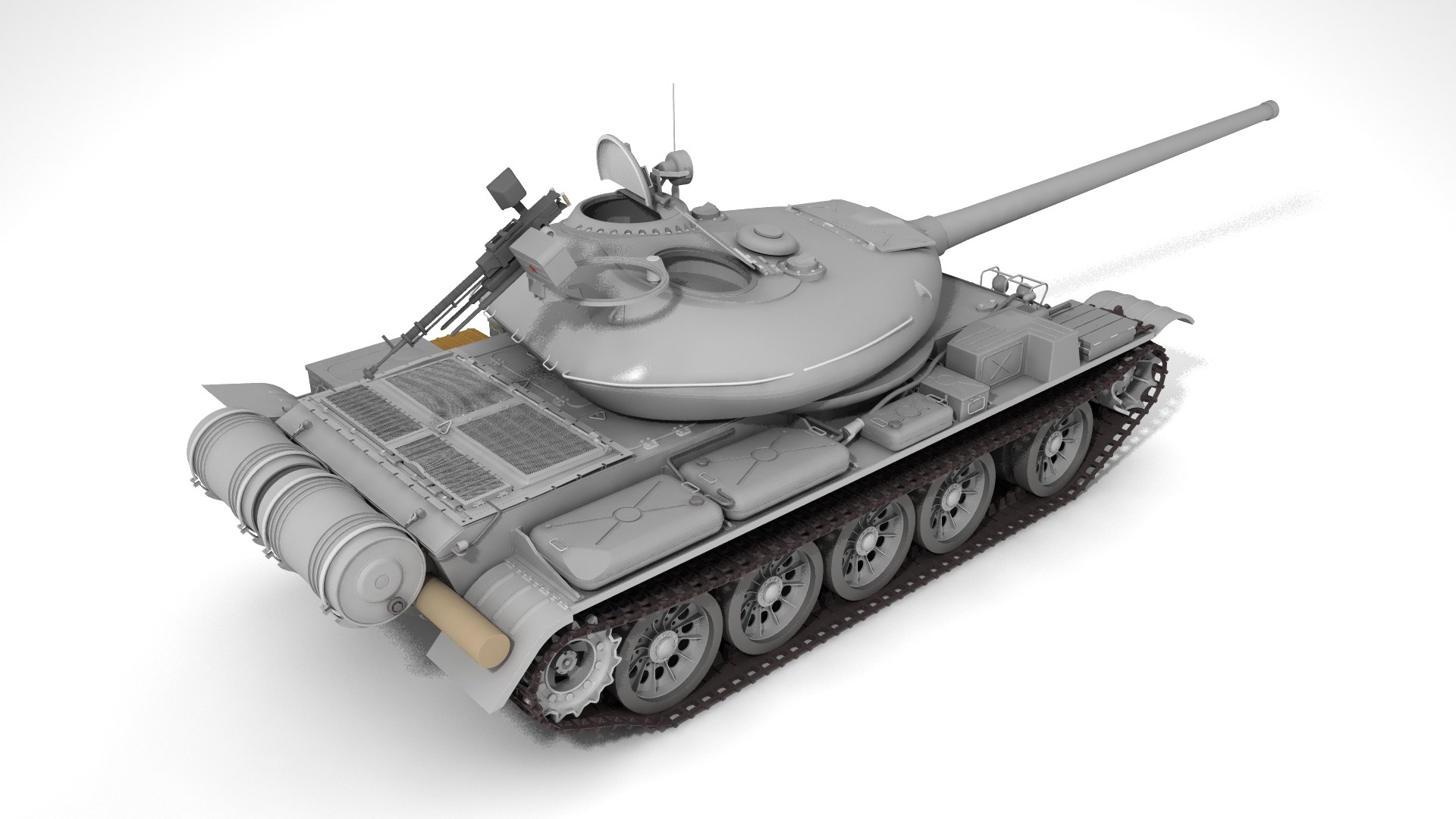 T-54 Model 1947 Model - TurboSquid 1716734