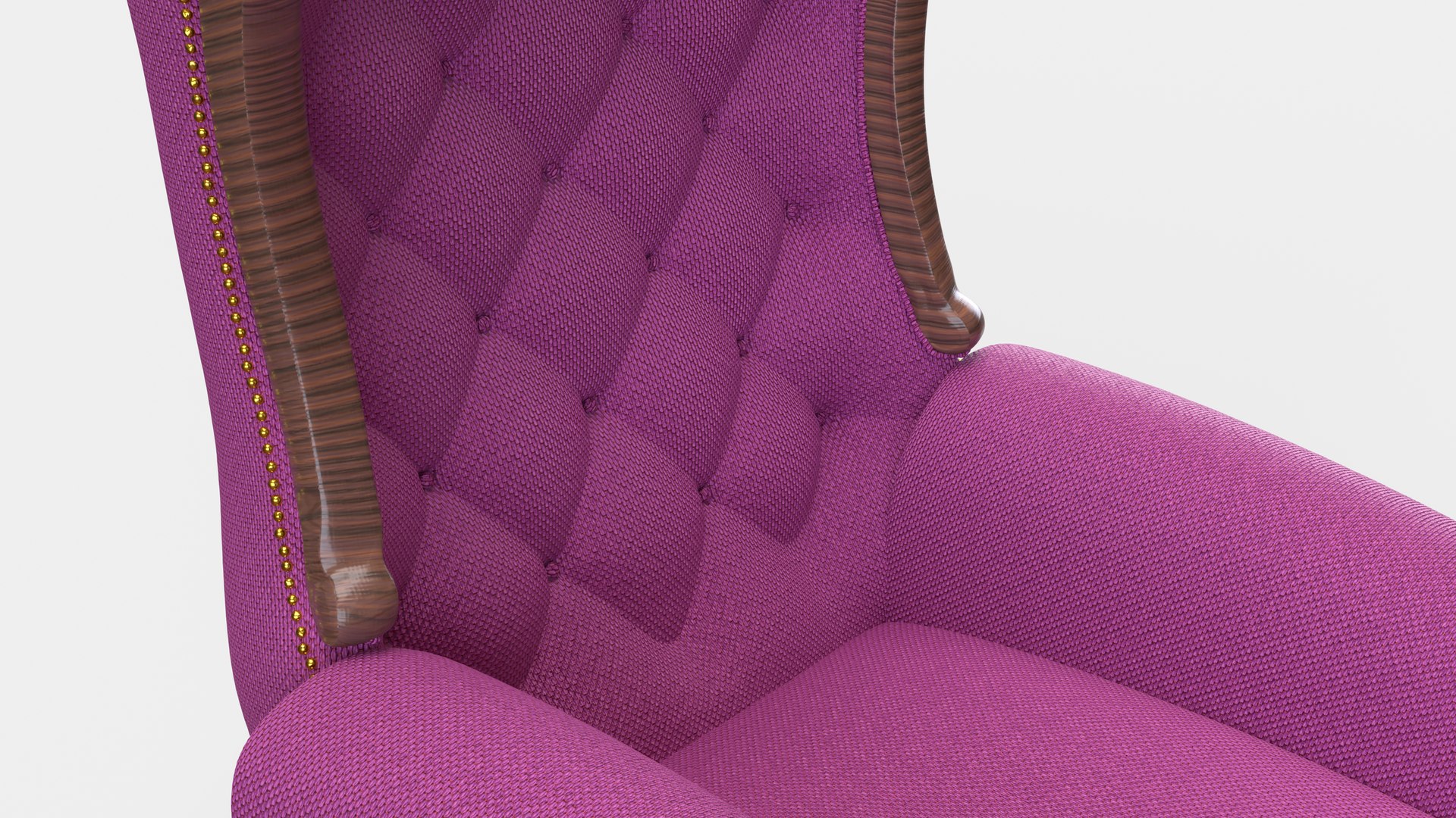 luxurious armchair with purple fabric and wood details and gold stones all around model https://p.turbosquid.com/ts-thumb/e5/W8XZsk/pQ/cena4/png/1718984641/1920x1080/fit_q87/ccb1584860c4db6ec6b07f6df299a13618f554eb/cena4.jpg
