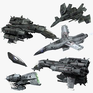 Space Fighter bundle model