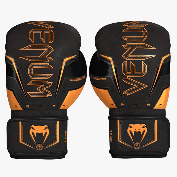 Boxing Punch Gloves Black Venum Elite Evo 8k model