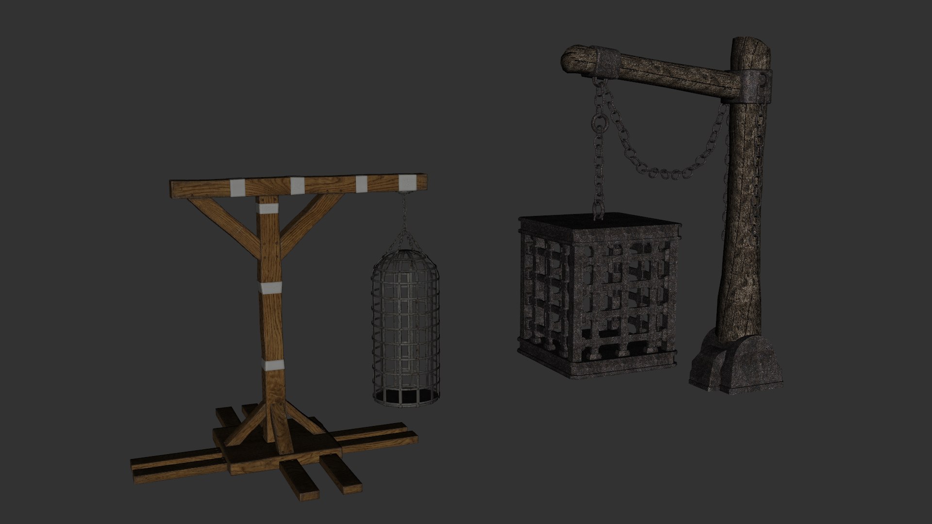 3D Medieval Cage low-poly 3d model https://p.turbosquid.com/ts-thumb/e5/hxsfJ8/dm/u/png/1780391124/1920x1080/fit_q87/c5d613848fe6dcd9c806add4e56e616b288fa2b2/u.jpg