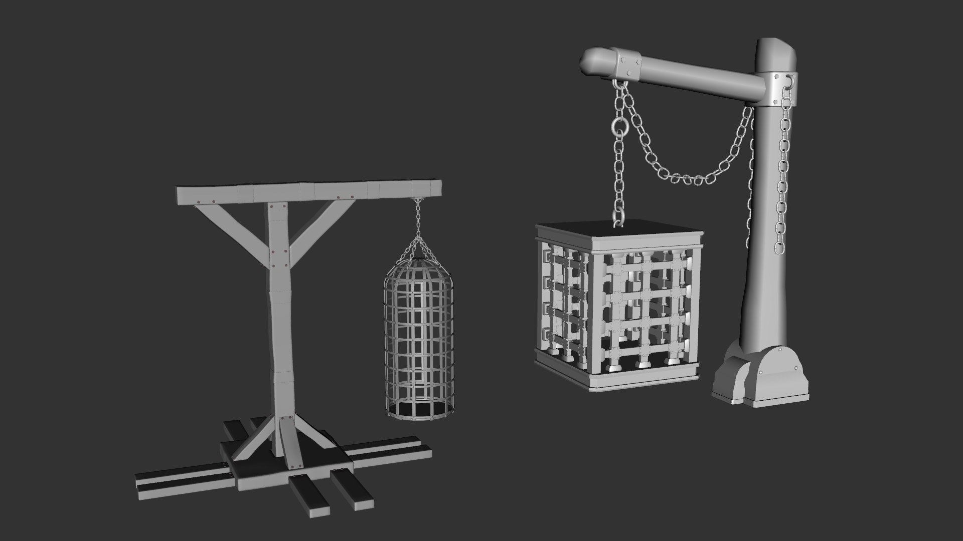 3D Medieval Cage low-poly 3d model https://p.turbosquid.com/ts-thumb/e5/hxsfJ8/qc/wi/png/1780391129/1920x1080/fit_q87/9d1d6e9268bd5591995bd1ee1d5461522ac6b563/wi.jpg