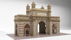 3D Gateway Of India