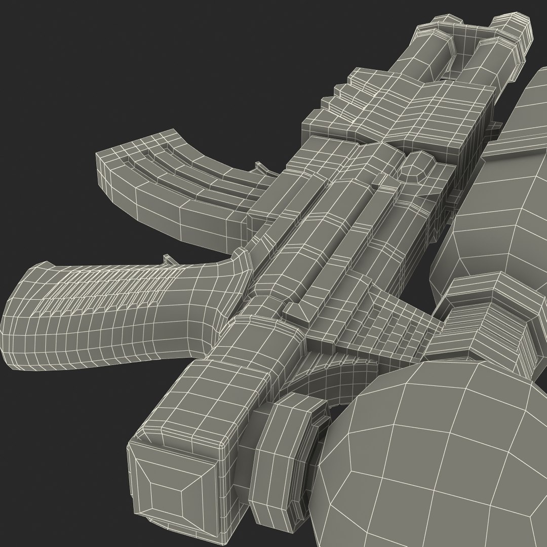3d Big Water Gun Model