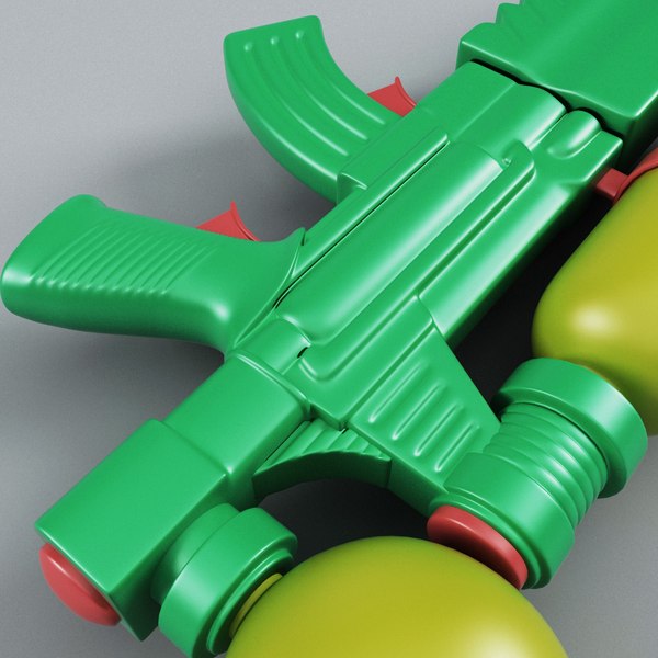 3d big water gun model