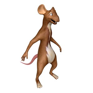 3d cartoon character model