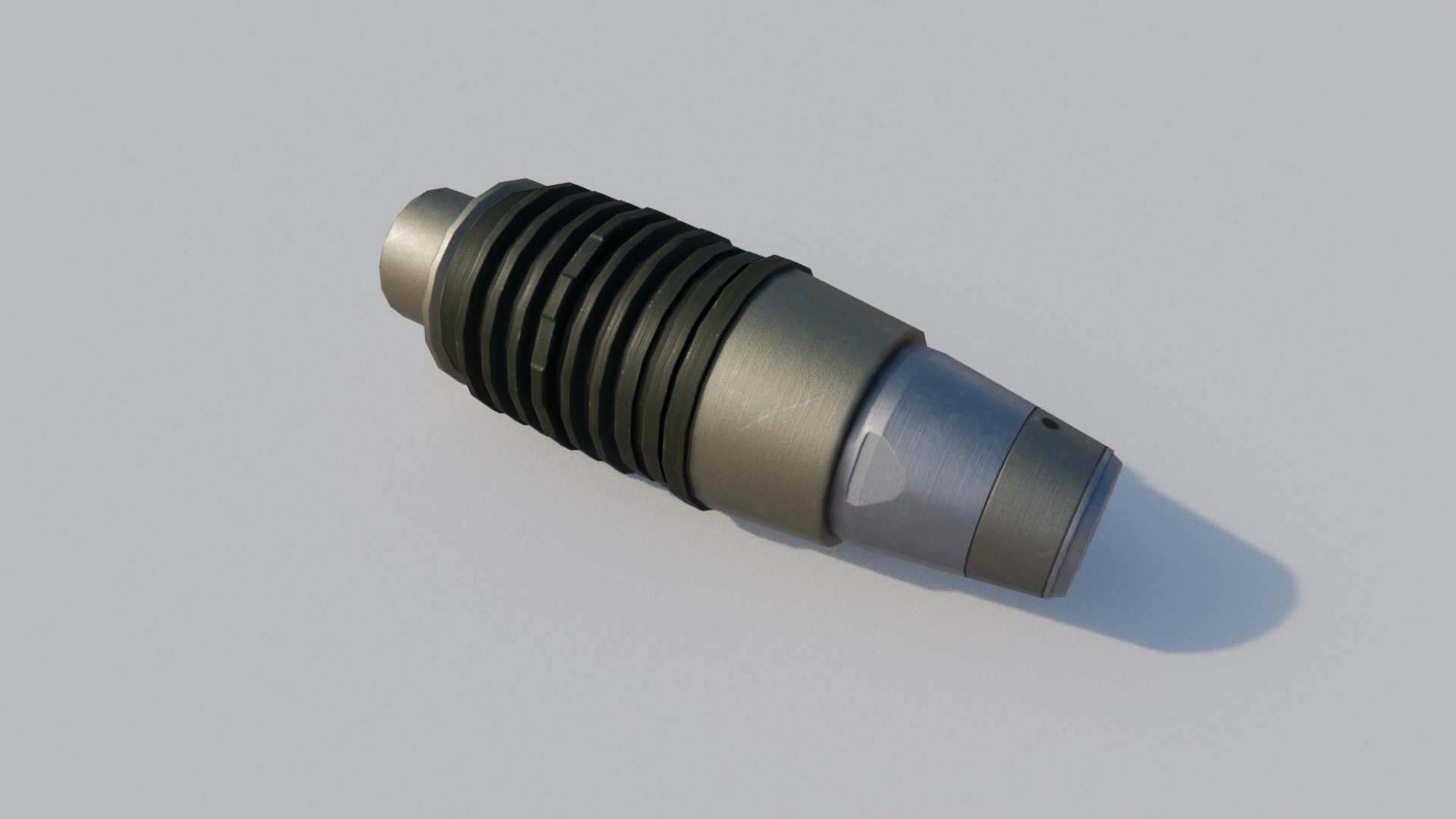 3D Model VOG-25P Bounding Fragmentation Grenade Shot Launcher ...