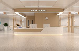 Hospital Interior 01 3D