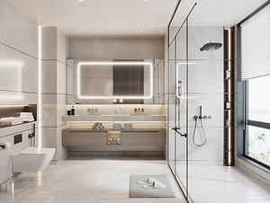 Modern bathroom
