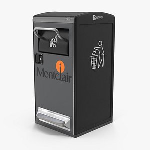 Montclair Embracing Solar Powered Trash Bin