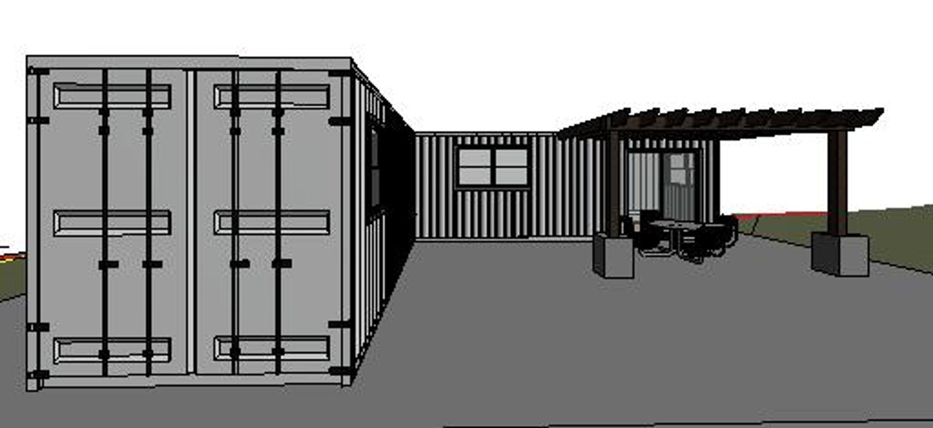 3D Shipping Container - Small - TurboSquid 1491417