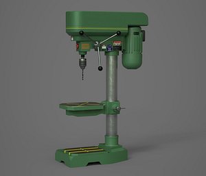 drill press 3D model