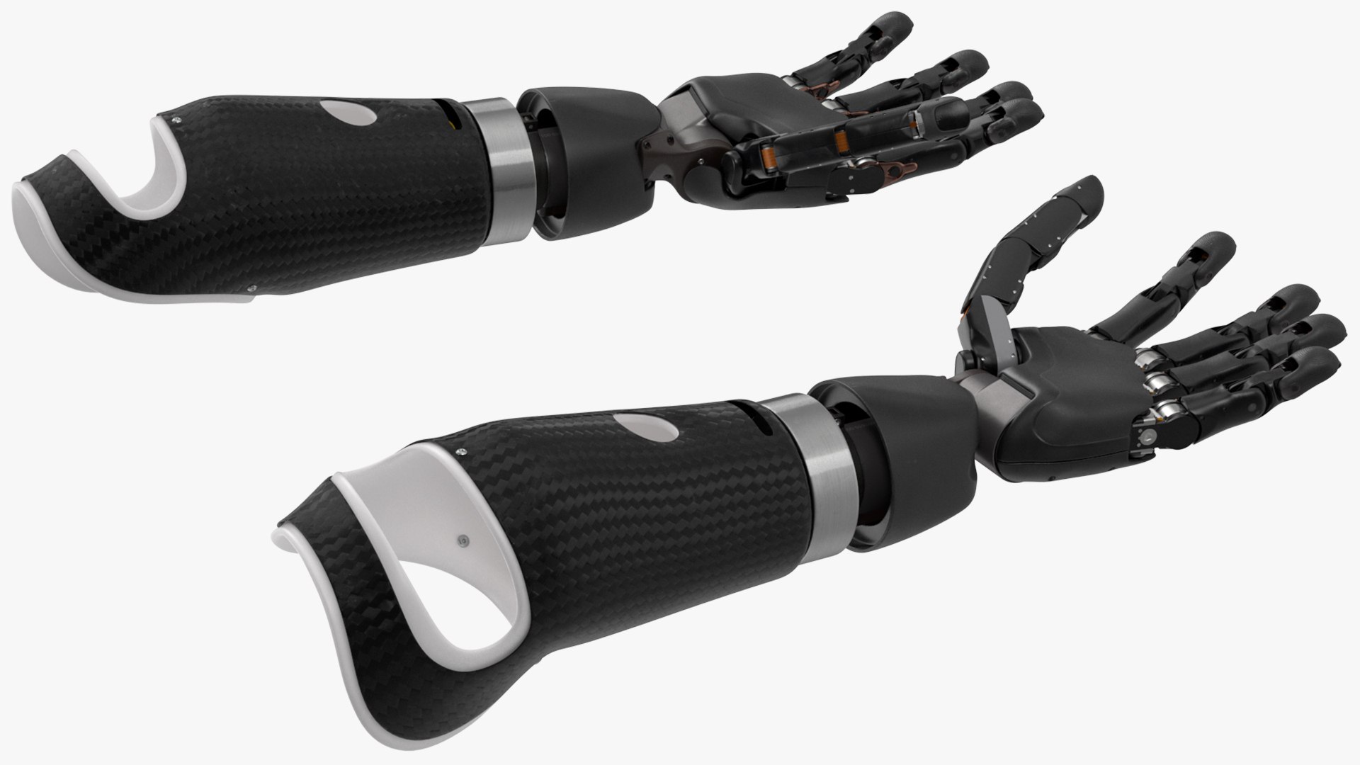 3D Brain Controlled Prosthetic Arms Rigged Model - TurboSquid 2092117