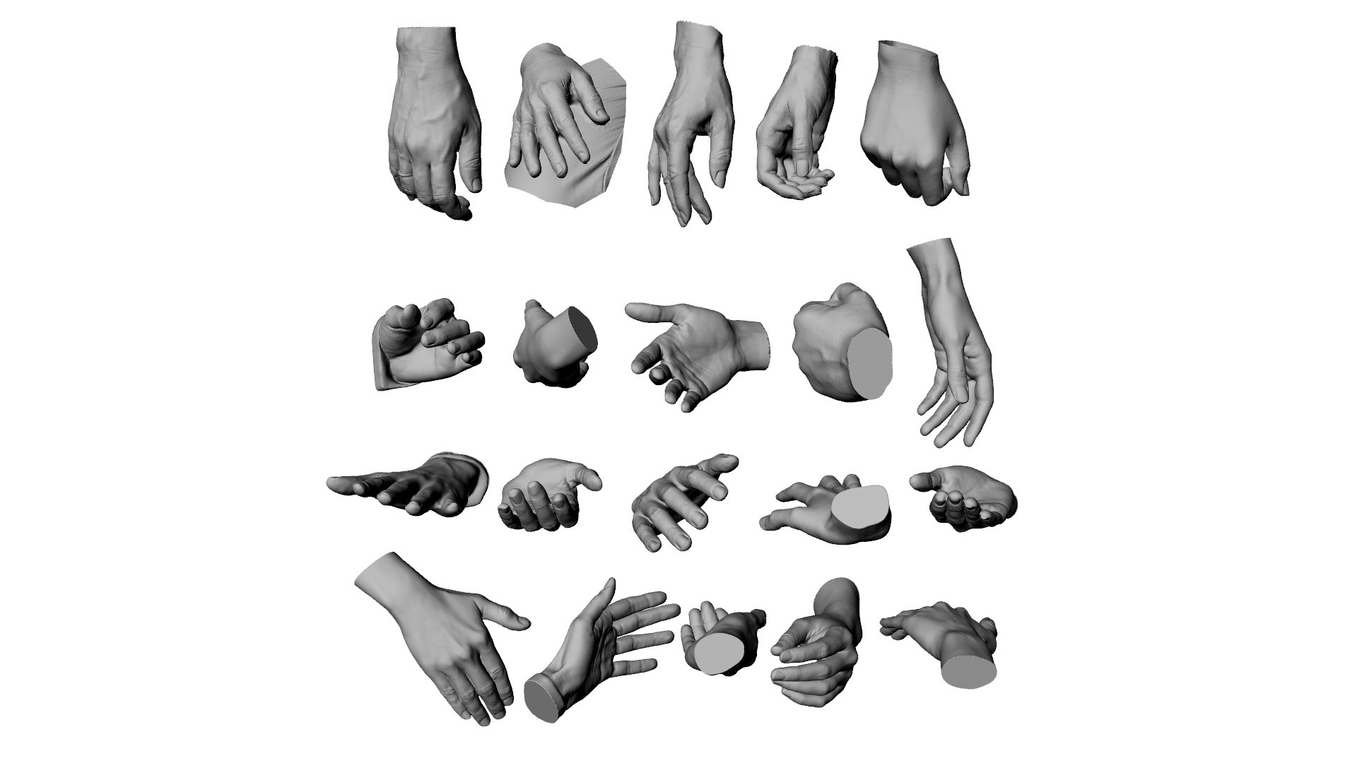 3D Hands X20 -1 - TurboSquid 1804637