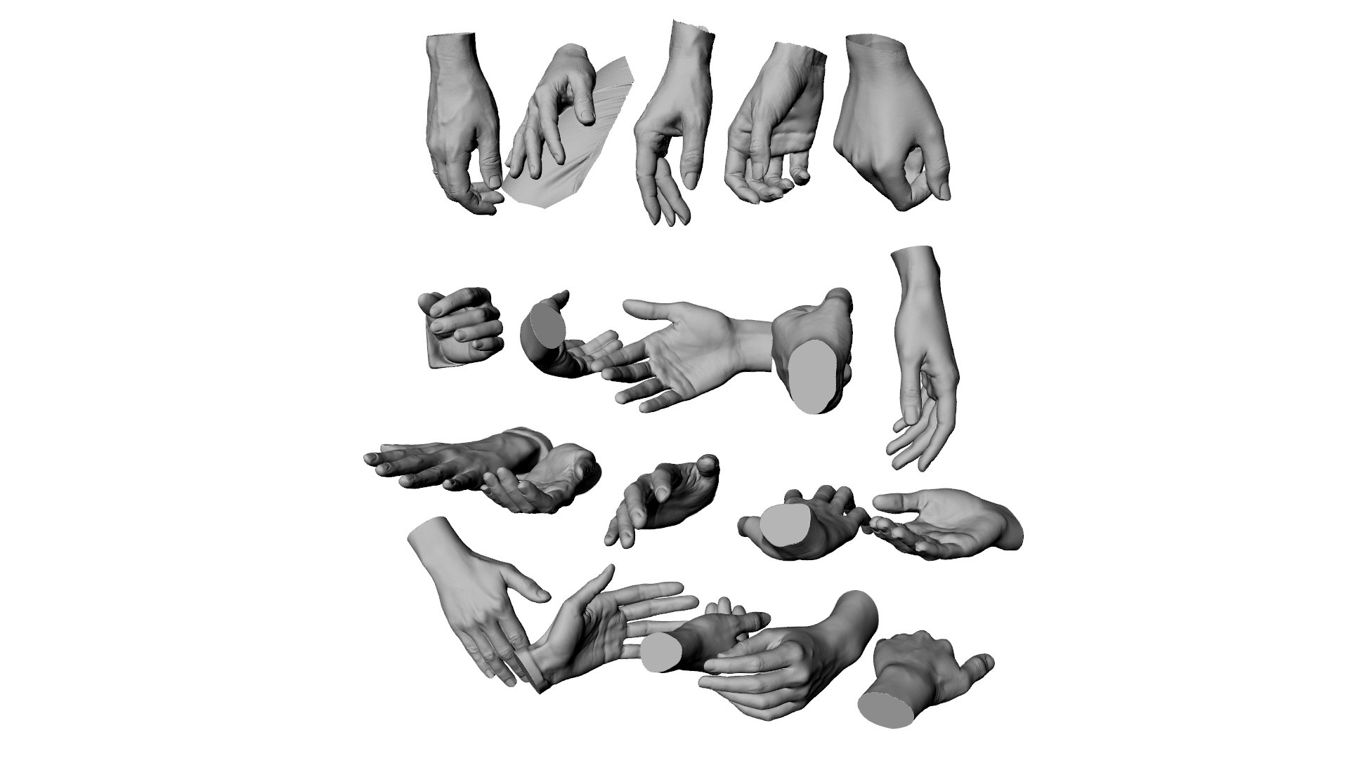 3D Hands X20 -1 - TurboSquid 1804637