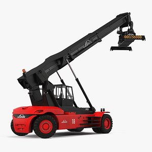 Linde Reach Stacker Rigged