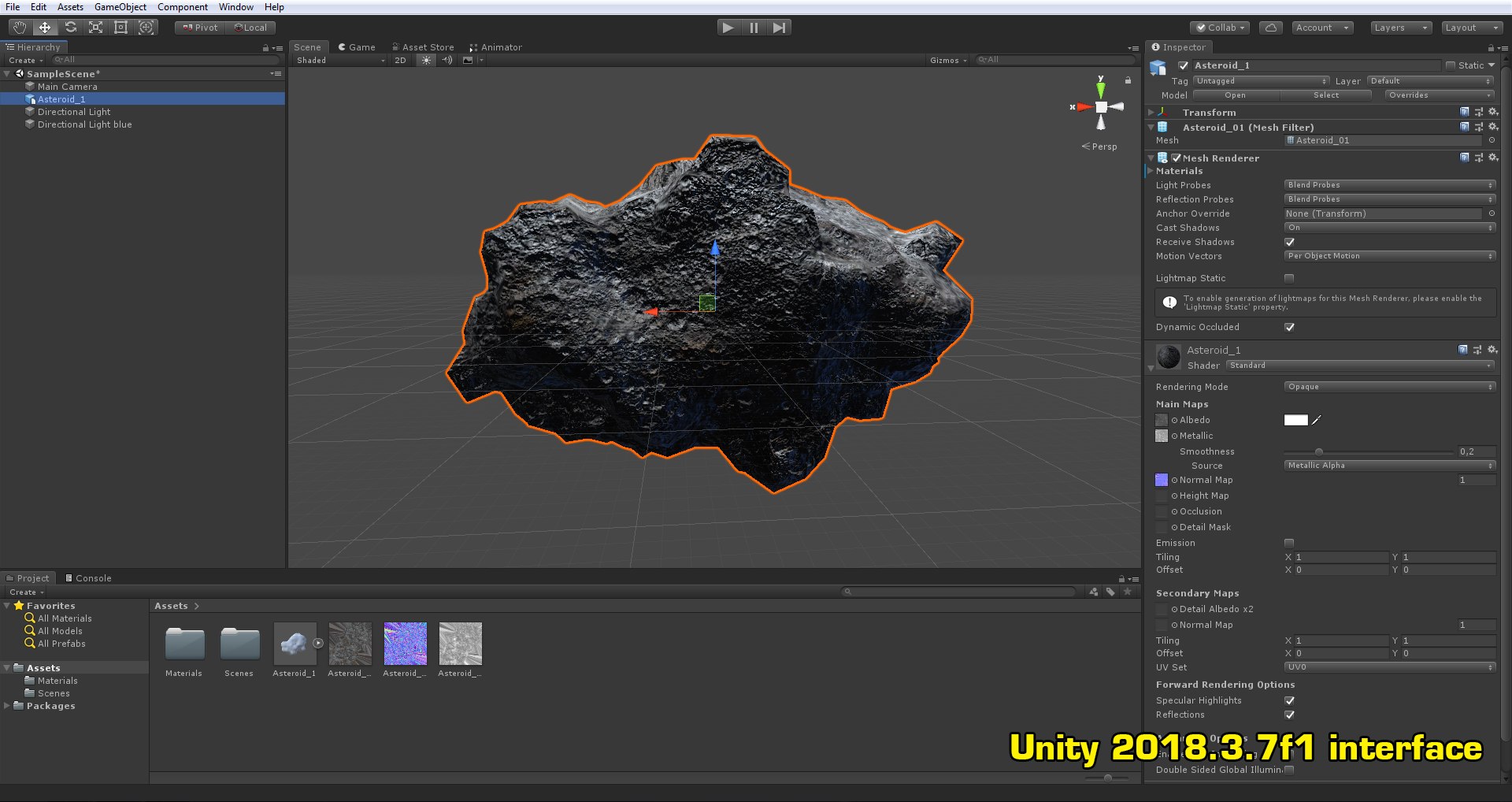 Rocky Asteroid 1 3D Model - TurboSquid 1404810