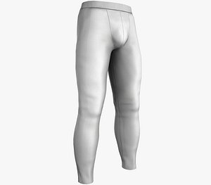 White Skinny Medieval Pants