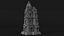 Indian Ornate Temple Tower