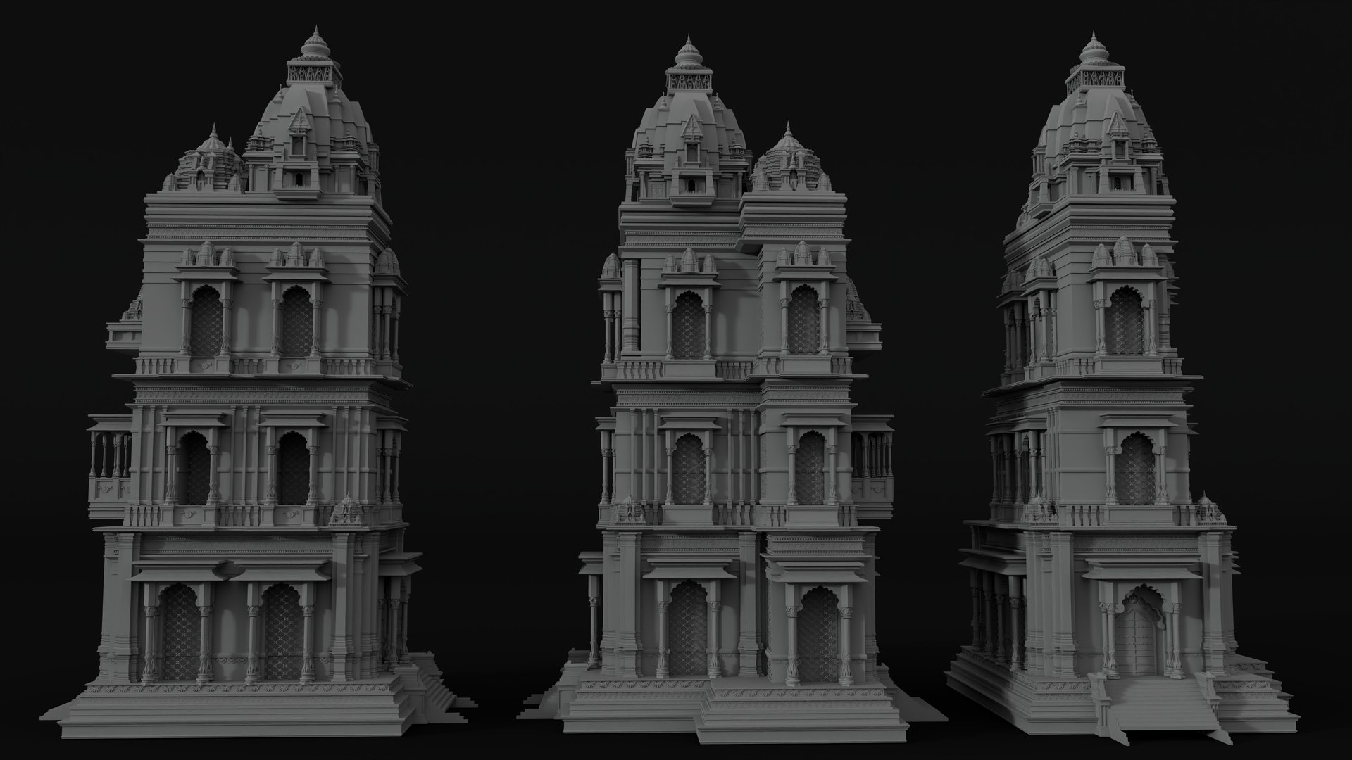 3D model Indian Ornate Temple Tower https://p.turbosquid.com/ts-thumb/e6/bxMysu/4R/image_02/jpg/1792618129/1920x1080/fit_q87/bb1d4103de96bf0091cbf6f9e8cd35b842d8a153/image_02.jpg
