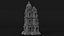 Indian Ornate Temple Tower