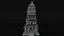 Indian Ornate Temple Tower