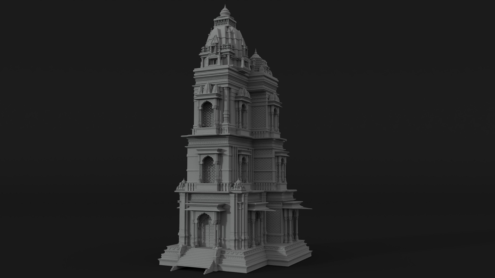 3D model Indian Ornate Temple Tower https://p.turbosquid.com/ts-thumb/e6/bxMysu/at/build_030/jpg/1792622508/1920x1080/fit_q87/6cc714ff22ae3ad05d0ccd89b7f71a6301601774/build_030.jpg