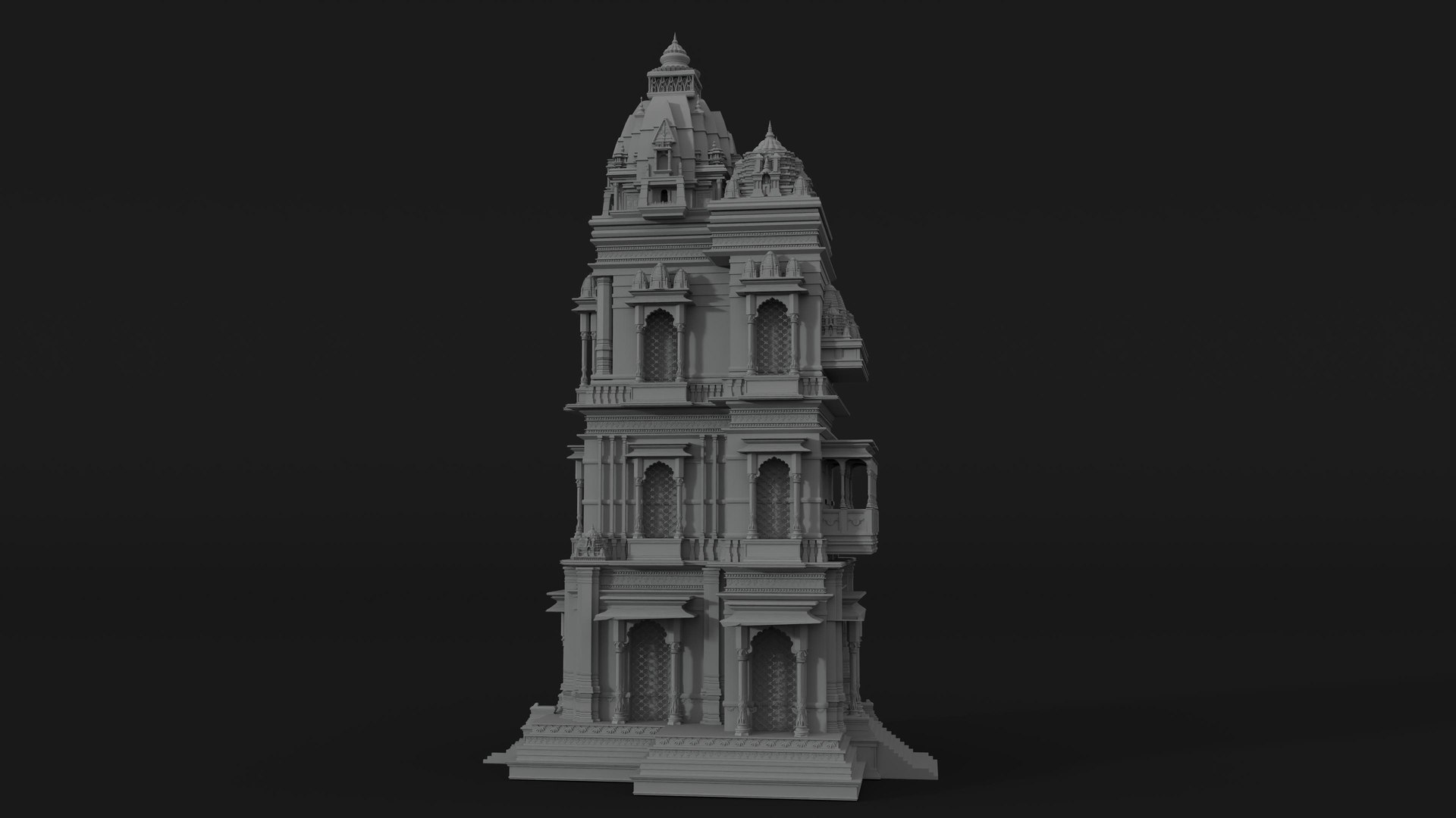 3D model Indian Ornate Temple Tower https://p.turbosquid.com/ts-thumb/e6/bxMysu/eU/build_02/jpg/1792622464/1920x1080/fit_q87/c80b30244a7913e2653b5e024cb3a86593ff6ef6/build_02.jpg
