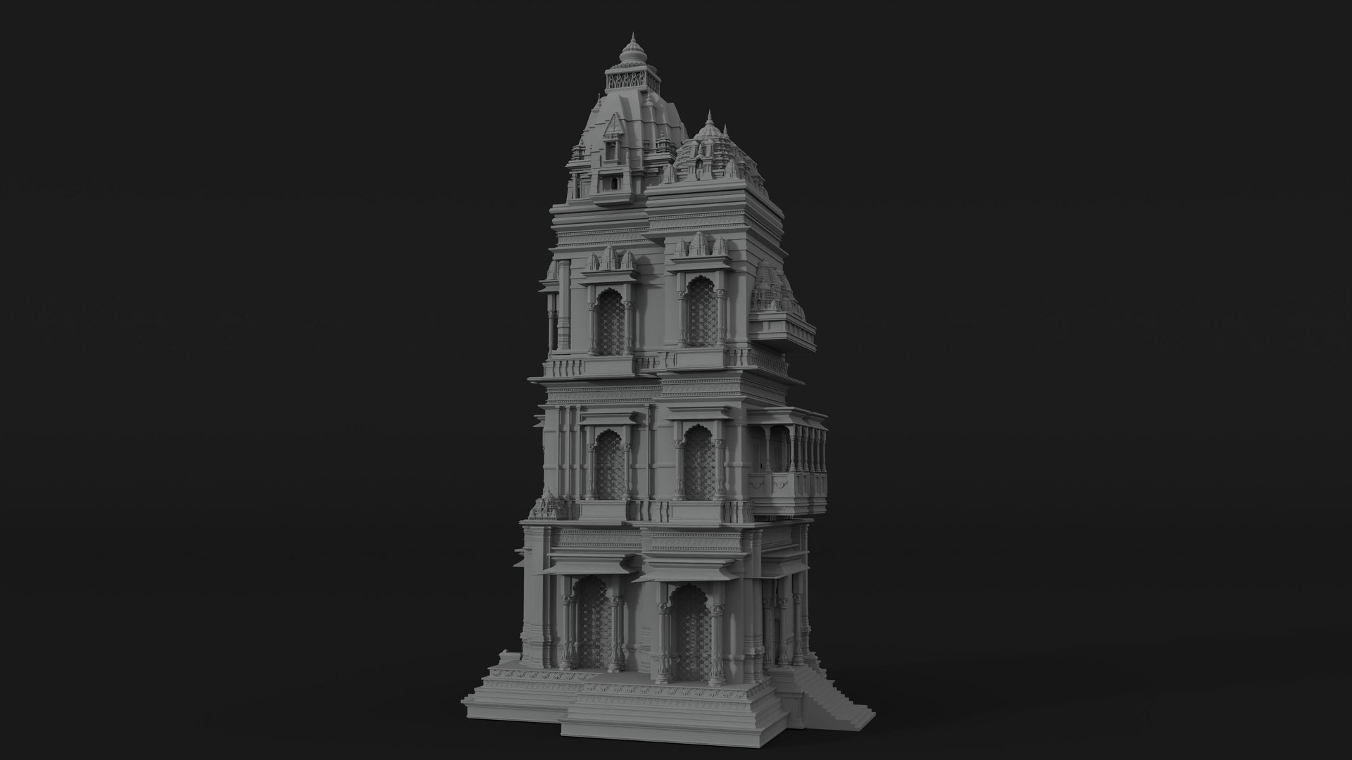 3D model Indian Ornate Temple Tower https://p.turbosquid.com/ts-thumb/e6/bxMysu/g8/build_03/jpg/1792622466/1920x1080/fit_q87/bc182309dfac4a6b3817f64a38d2964d96438f66/build_03.jpg