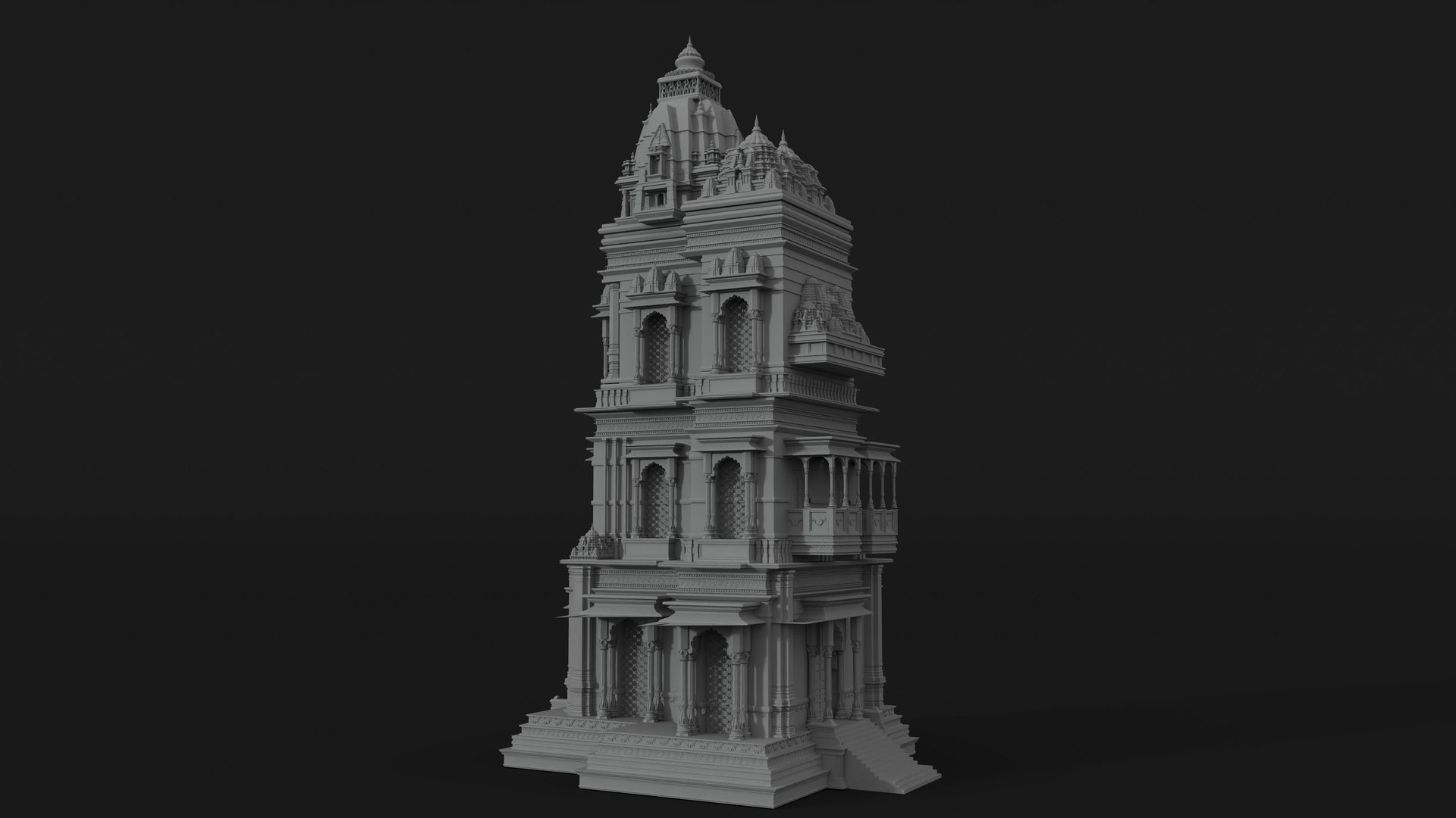 3D model Indian Ornate Temple Tower https://p.turbosquid.com/ts-thumb/e6/bxMysu/pK/build_04/jpg/1792622467/1920x1080/fit_q87/756e8cd4cdd273f43b151e4c37d5ea0bb7788db1/build_04.jpg