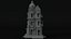 Indian Ornate Temple Tower