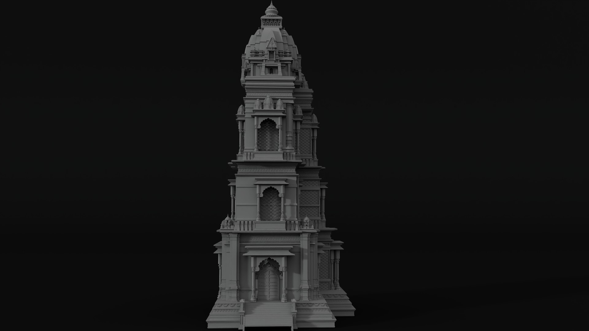 3D model Indian Ornate Temple Tower https://p.turbosquid.com/ts-thumb/e6/bxMysu/tm/image_06/jpg/1792618142/1920x1080/fit_q87/444a579b301884323da5bce2a175353c49b5d1b5/image_06.jpg