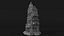 Indian Ornate Temple Tower