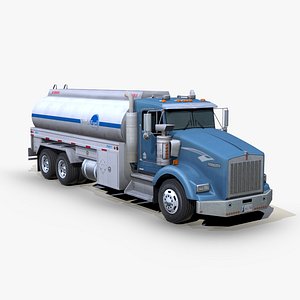 t800 fuel truck 3D model