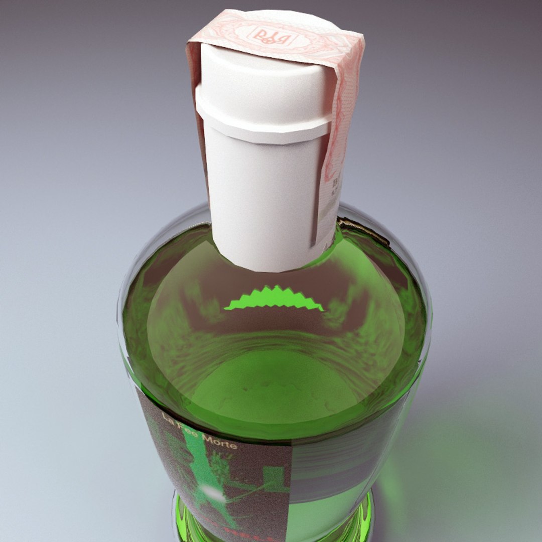 3d model of bottle absinthe liqueur https://p.turbosquid.com/ts-thumb/e6/jfvZS9/3tKsuqwV/bottle_with_absinthe_liqueur_4/jpg/1242154193/1920x1080/fit_q87/5463a582b6b4115eb5ec7e7d9a110968e63bbf3b/bottle_with_absinthe_liqueur_4.jpg