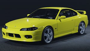 2002 Nissan Silvia S15 Spec R Aero 3D Model  The Ultimate Icon 3D