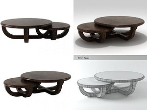 ebonize coffee table 3D model
