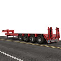 Low Bed Semitrailer
