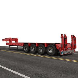 Low Bed Semitrailer