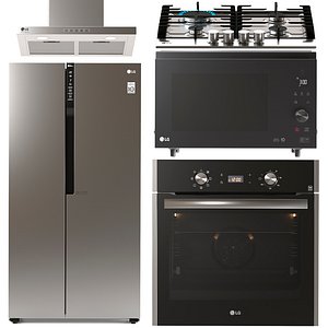 ovens lg 3D model