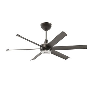 3D model ES6 Indoor Outdoor Universal Mount Smart Ceiling Fan