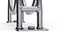 Soporte de bicicleta individual de metal