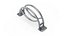 Soporte de bicicleta individual de metal