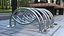 Soporte de bicicleta individual de metal
