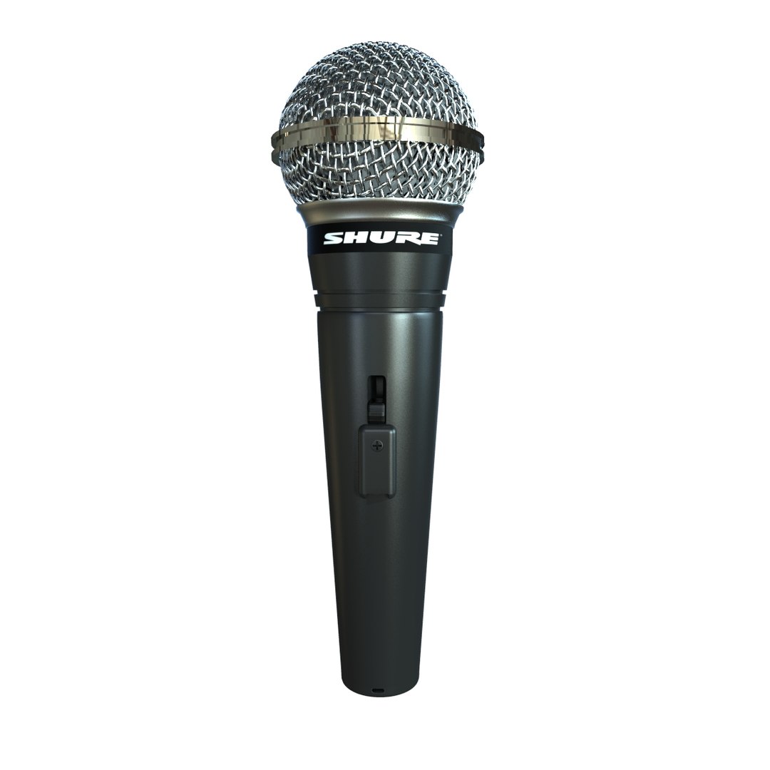 3d Microphone Shure Model