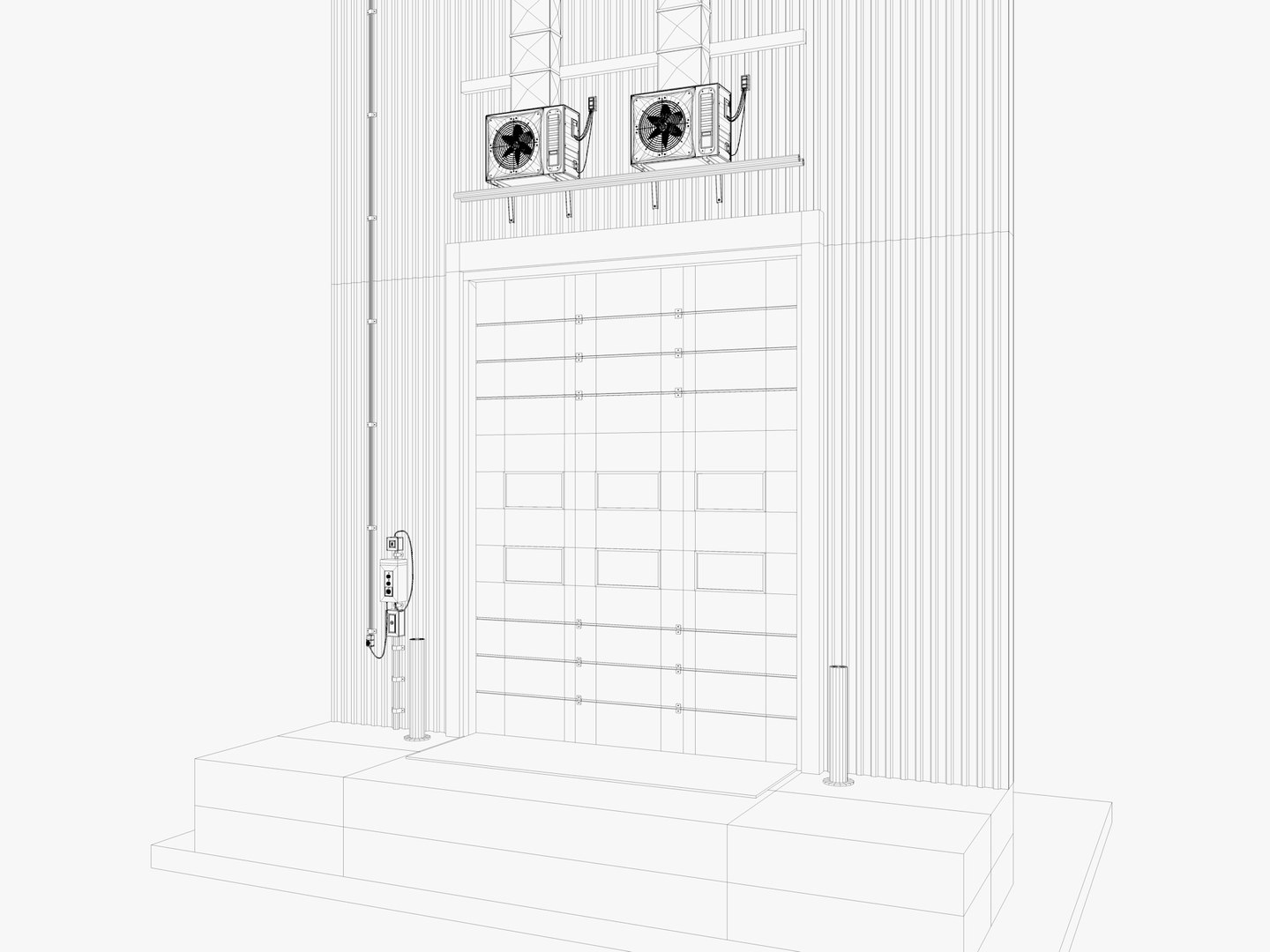 Loading Dock Door 2 3D https://p.turbosquid.com/ts-thumb/e7/3Ww0Y6/0n/loading_dockdoor2wire2/jpg/1732193115/1920x1080/fit_q87/cce9e316412966b6cb91d28f0ad25fa318477e73/loading_dockdoor2wire2.jpg